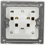 Schneider Electric 施耐德電氣 NUX426_SS UNICA X 13A 250V~ 單位插座 (炫星銀)